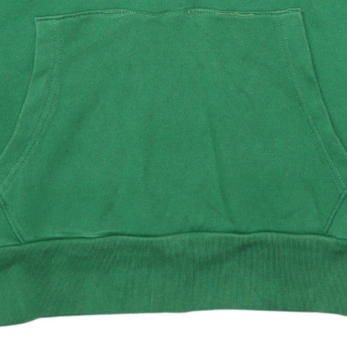 Mens UK Size M Levi's Green Pullover Hoodie