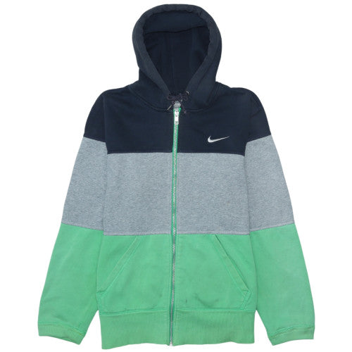Mens UK Size M Nike Multicoloured Full Zip Hoodie