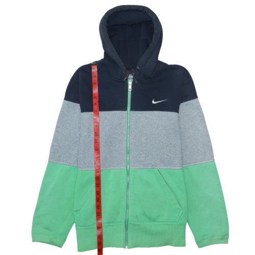 Mens UK Size M Nike Multicoloured Full Zip Hoodie
