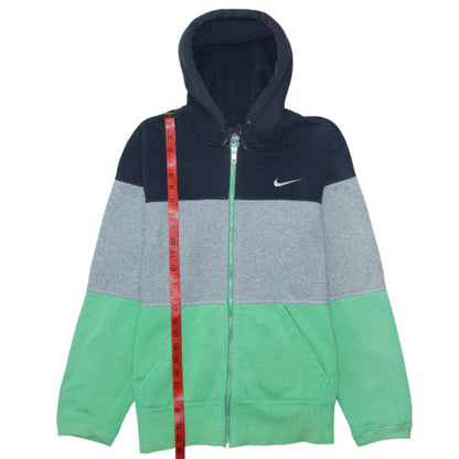 Mens UK Size M Nike Multicoloured Full Zip Hoodie