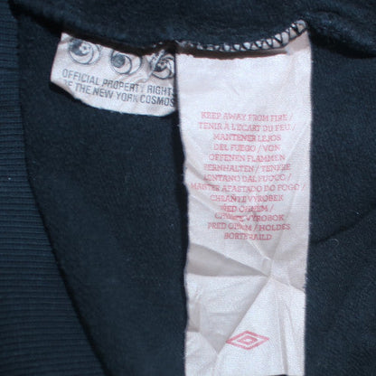 Mens UK Size M Umbro Black Full Zip Hoodie