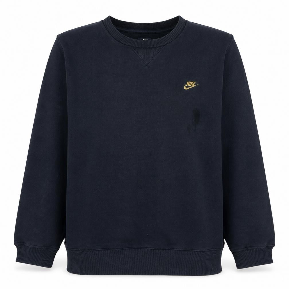 Mens UK Size L Nike Black Pullover Sweatshirt