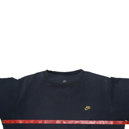 Mens UK Size L Nike Black Pullover Sweatshirt