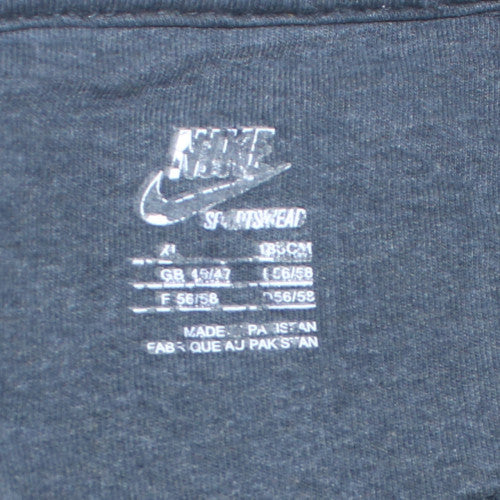 Mens UK Size L Nike Black Pullover Sweatshirt
