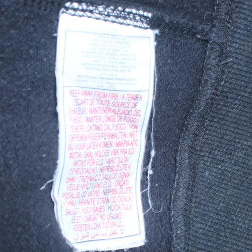 Mens UK Size L Nike Black Pullover Sweatshirt