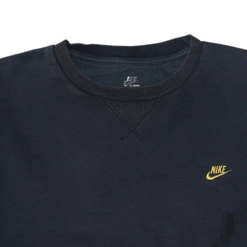 Mens UK Size L Nike Black Pullover Sweatshirt