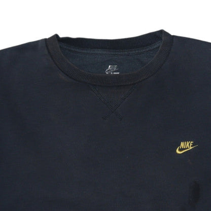 Mens UK Size L Nike Black Pullover Sweatshirt