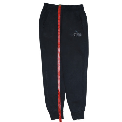 Puma Men’s Black Small Regular Fit Sweatpants Joggers