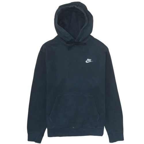 Mens UK Size M Nike Blue Pullover Hoodie