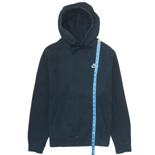 Mens UK Size M Nike Blue Pullover Hoodie