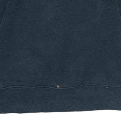 Mens UK Size M Nike Blue Pullover Hoodie