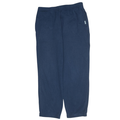 Mens UK Size L Reebok Regular Fit Sweatpants Blue Trousers