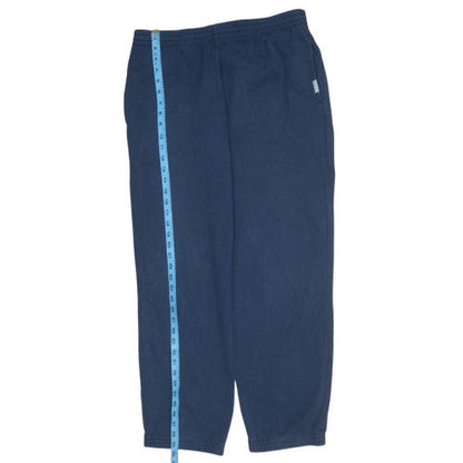 Mens UK Size L Reebok Regular Fit Sweatpants Blue Trousers