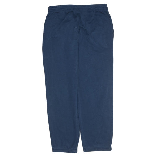 Mens UK Size L Reebok Regular Fit Sweatpants Blue Trousers