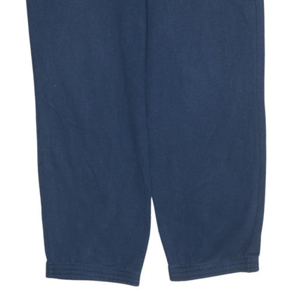 Mens UK Size L Reebok Regular Fit Sweatpants Blue Trousers