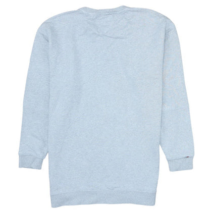 Mens UK Size M Tommy Jeans Grey Pullover Sweatshirt