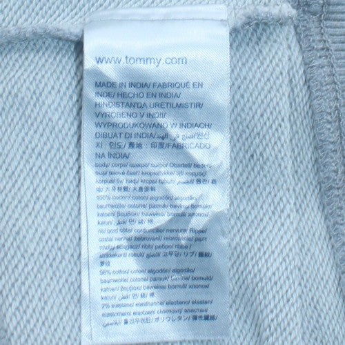 Mens UK Size M Tommy Jeans Grey Pullover Sweatshirt