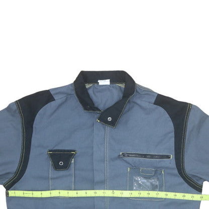 DMD Corporate Mens Grey Workwear Jacket Cotton Blend T2