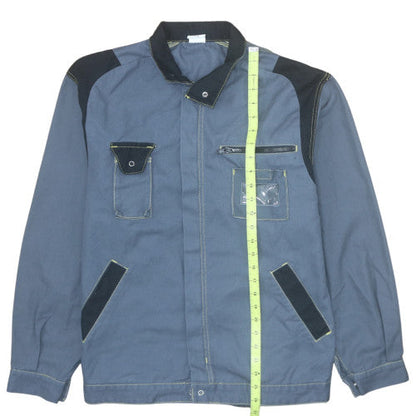 DMD Corporate Mens Grey Workwear Jacket Cotton Blend T2