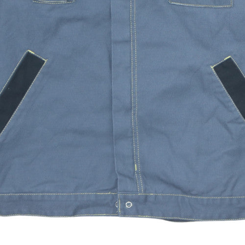 DMD Corporate Mens Grey Workwear Jacket Cotton Blend T2