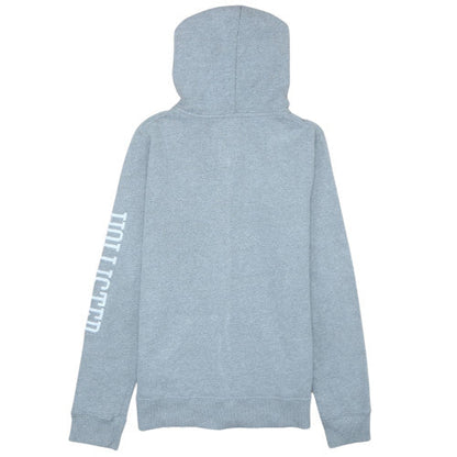 Womens UK Size S Hollister Grey Full Zip Hoodie