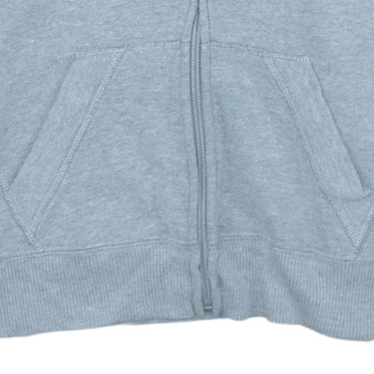 Womens UK Size S Hollister Grey Full Zip Hoodie