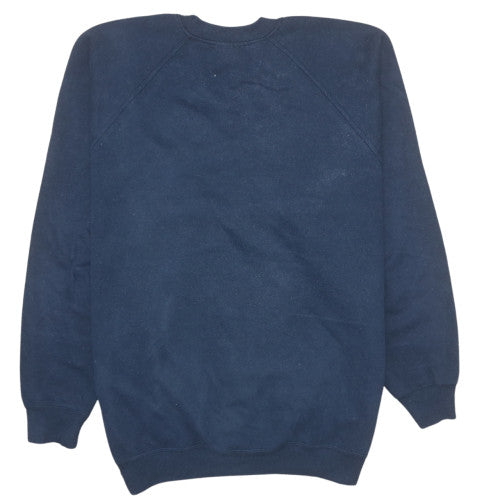 Mens UK Size L Russell Blue Pullover Sweatshirt