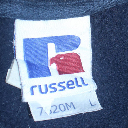 Mens UK Size L Russell Blue Pullover Sweatshirt
