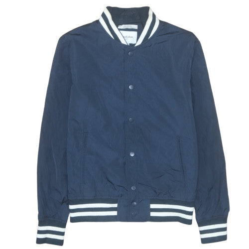 Mens UK Size M Goodfellow & Co Blue Varsity Jacket