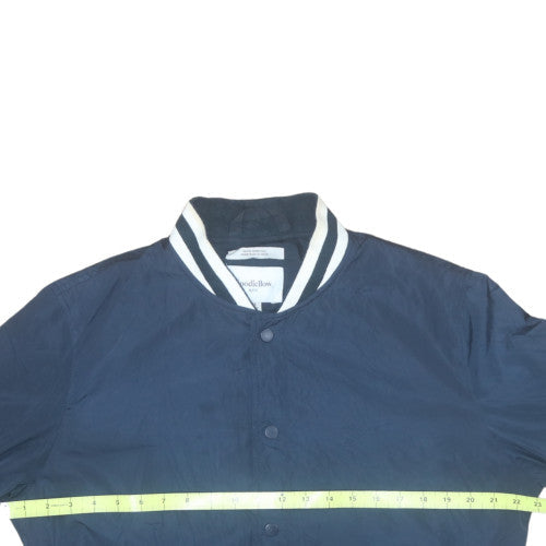 Mens UK Size M Goodfellow & Co Blue Varsity Jacket