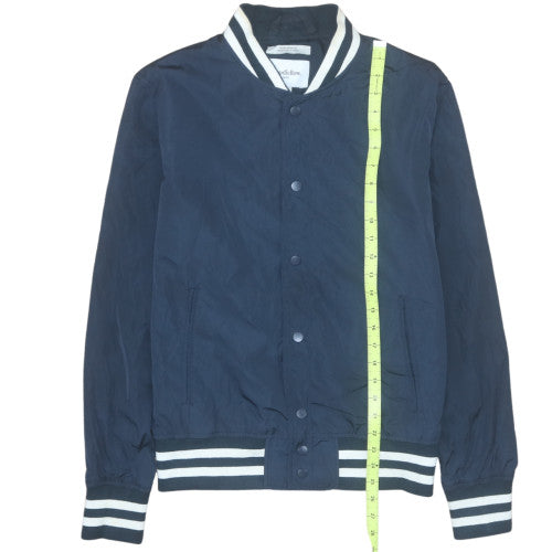 Mens UK Size M Goodfellow & Co Blue Varsity Jacket