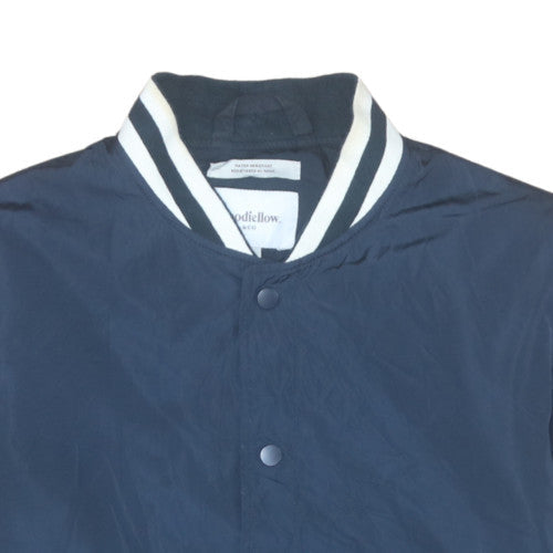 Mens UK Size M Goodfellow & Co Blue Varsity Jacket