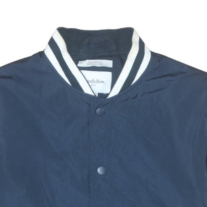 Mens UK Size M Goodfellow & Co Blue Varsity Jacket
