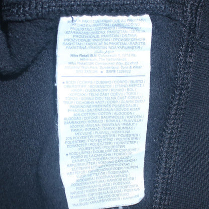 Mens UK Size S Nike Black Pullover Hoodie