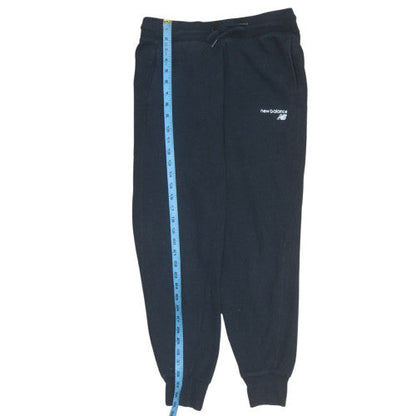 Mens UK Size M New Balance Regular Fit Jogger Black Trousers