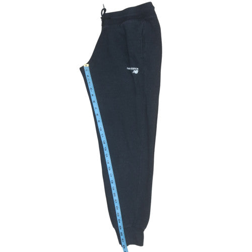 Mens UK Size M New Balance Regular Fit Jogger Black Trousers