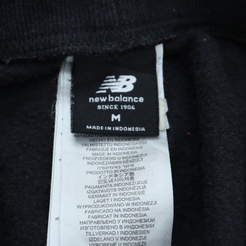 Mens UK Size M New Balance Regular Fit Jogger Black Trousers