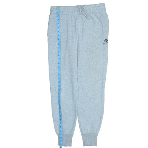 Converse Men’s Grey Fleece Sweatpants M Regular Fit