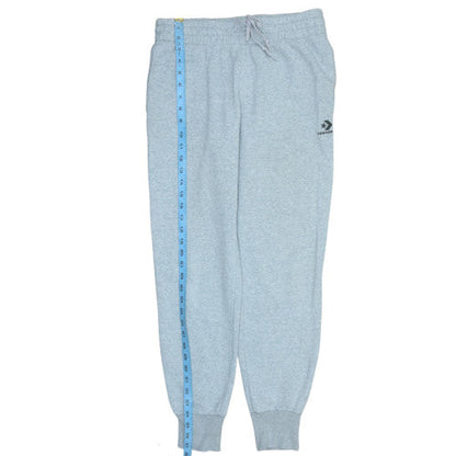 Converse Men’s Grey Fleece Sweatpants M Regular Fit