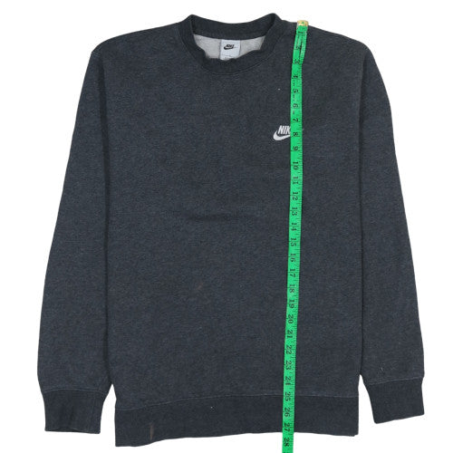 Mens UK Size L Nike Grey Pullover Sweatshirt