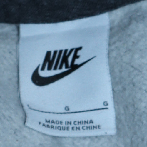 Mens UK Size L Nike Grey Pullover Sweatshirt