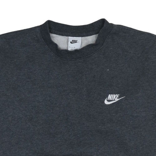 Mens UK Size L Nike Grey Pullover Sweatshirt