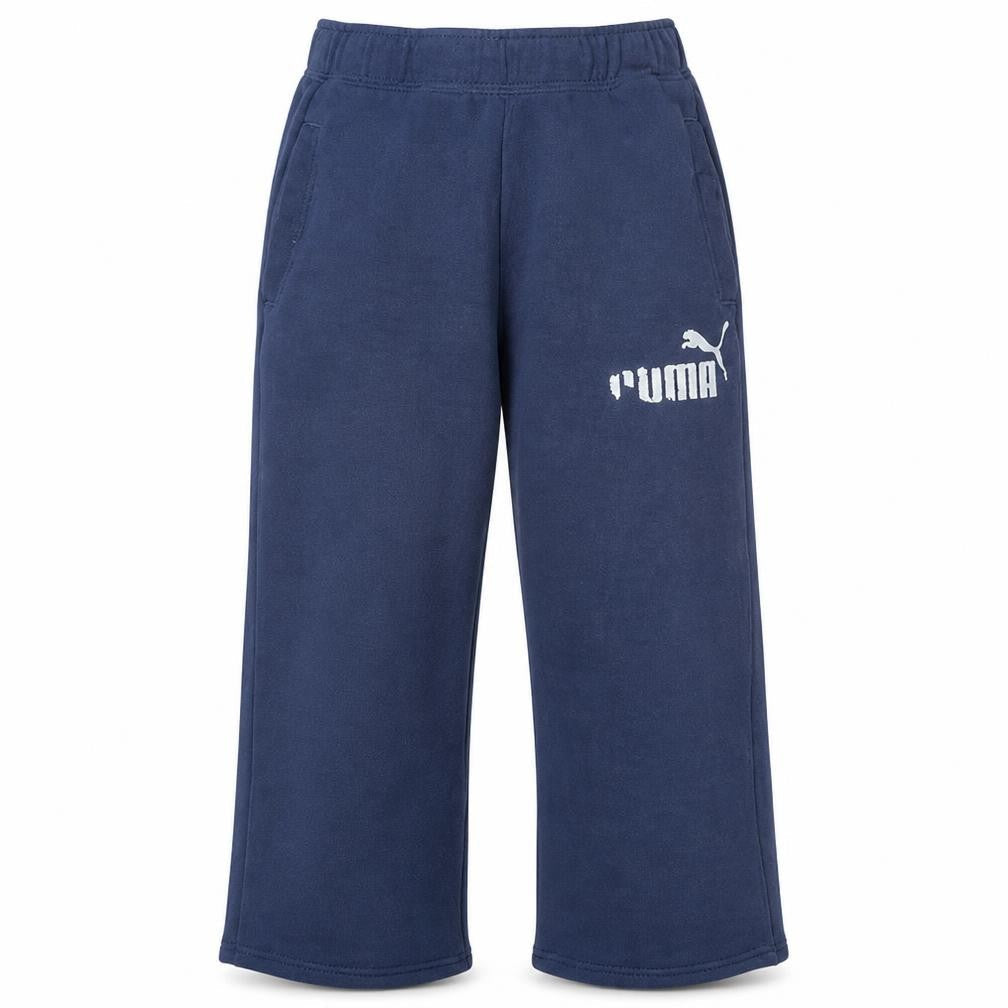 Womens UK Size M PUMA Regular Fit Sweatpants Blue Trousers