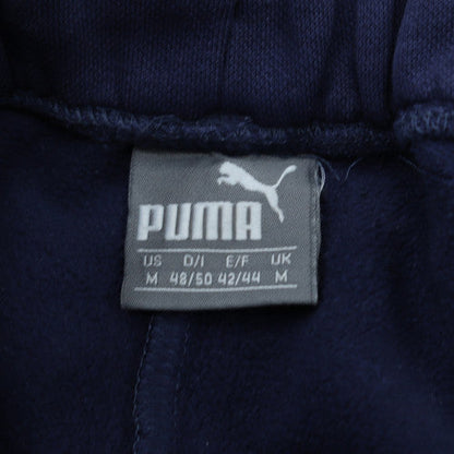 Womens UK Size M PUMA Regular Fit Sweatpants Blue Trousers