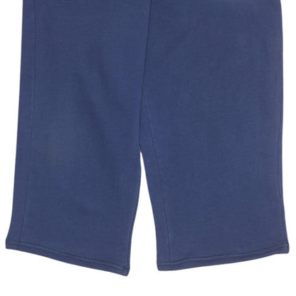 Womens UK Size M PUMA Regular Fit Sweatpants Blue Trousers