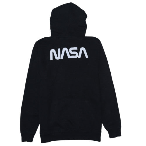 Mens UK Size L NASA Black Pullover Hoodie