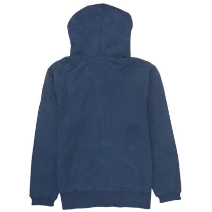 Mens UK Size M Nike Blue Full Zip Hoodie
