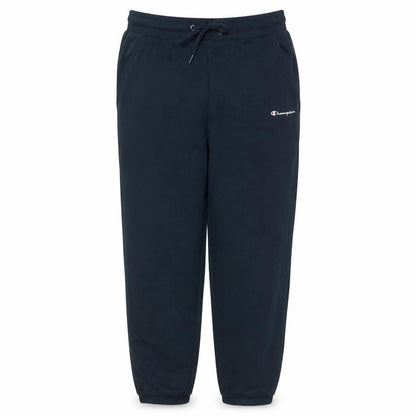 Champion Men's Black L Fleece Sweatpants with Logo
