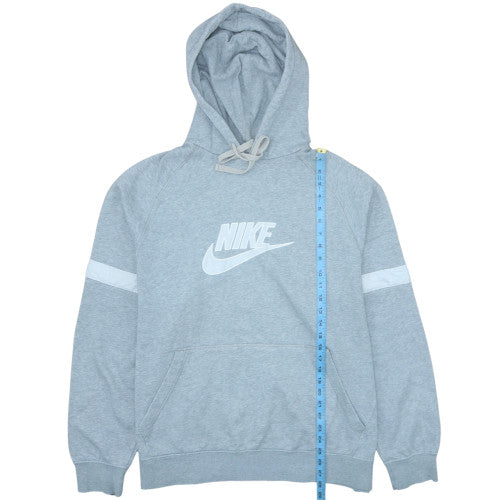 Mens UK Size 2XL Nike Grey Pullover Hoodie