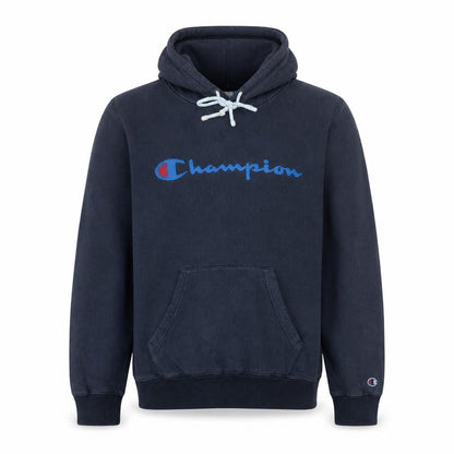 Mens UK Size M Champion Blue Pullover Hoodie